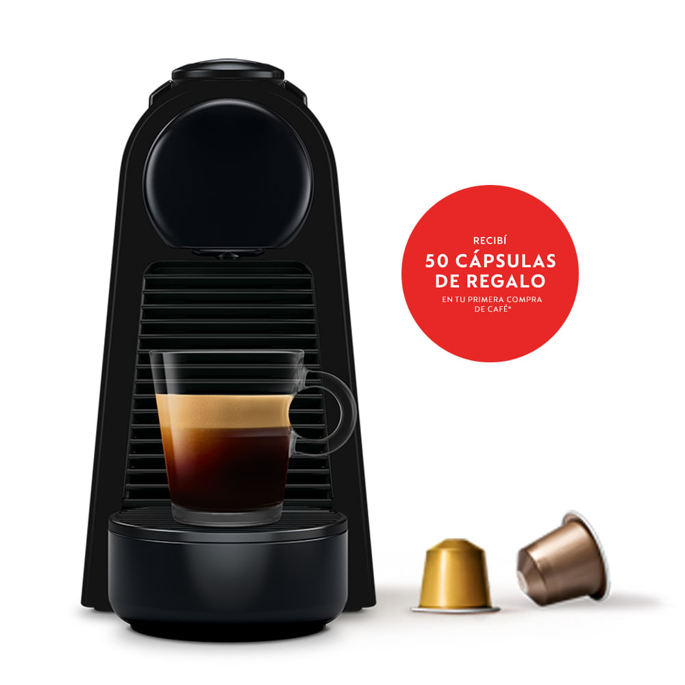 Cafetera Nespresso Essenza Mini D30 Negra